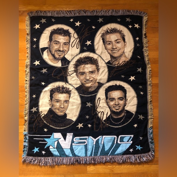 RARE Vintage Northwest Company N’SYNC Blanket - Picture 2 of 8